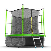 Батут EVO JUMP Internal 8ft (Green) с нижней сеткой